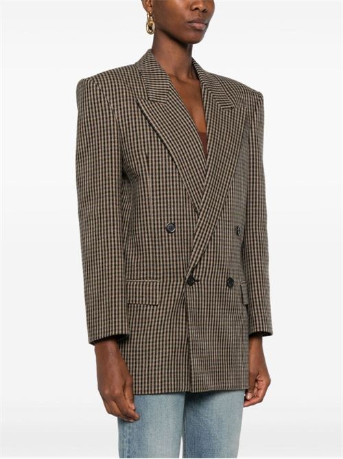 Checked blazer SAINT LAURENT | 798010Y2H829364